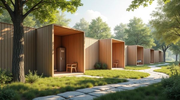 Blocs sanitaires de camping : concevoir des installations durables et conformes